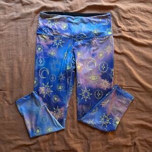 Victoria Secret Blue Starry Leggings
